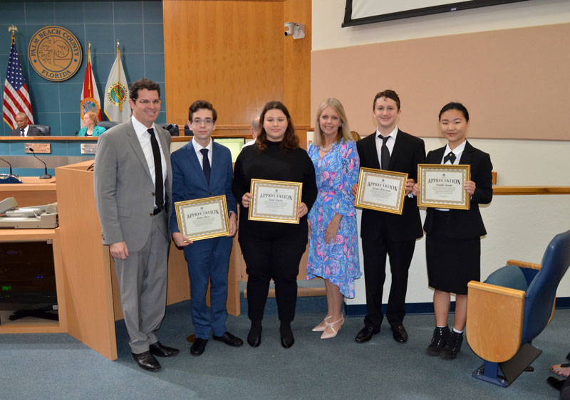 Alexander W. Dreyfoos High School Students Recognized