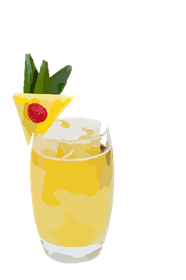 juice drink with pineapple