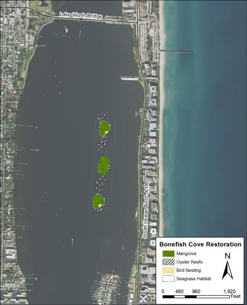 Aerial map of project location