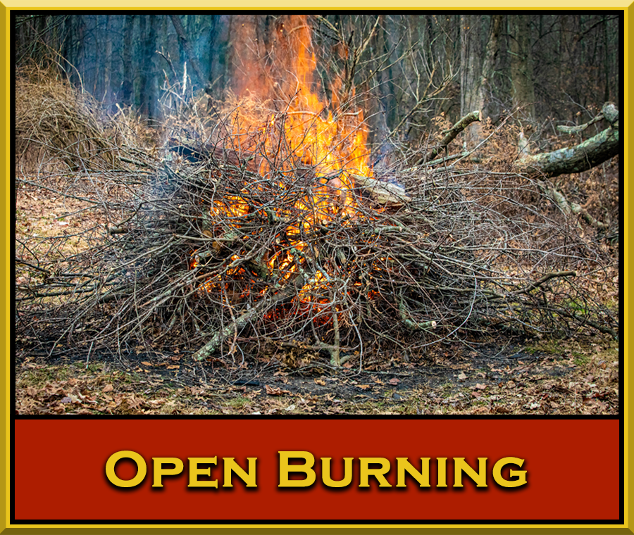 Open Burn Permits Image Link