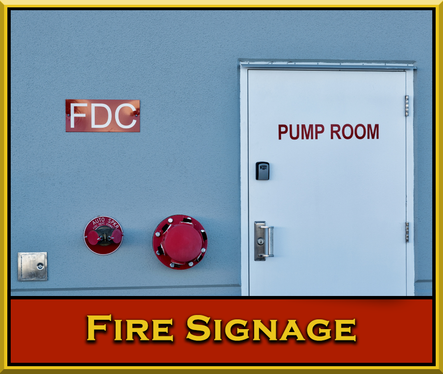 Fire Related Signage