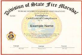 Image of Florida Firefighter Cert