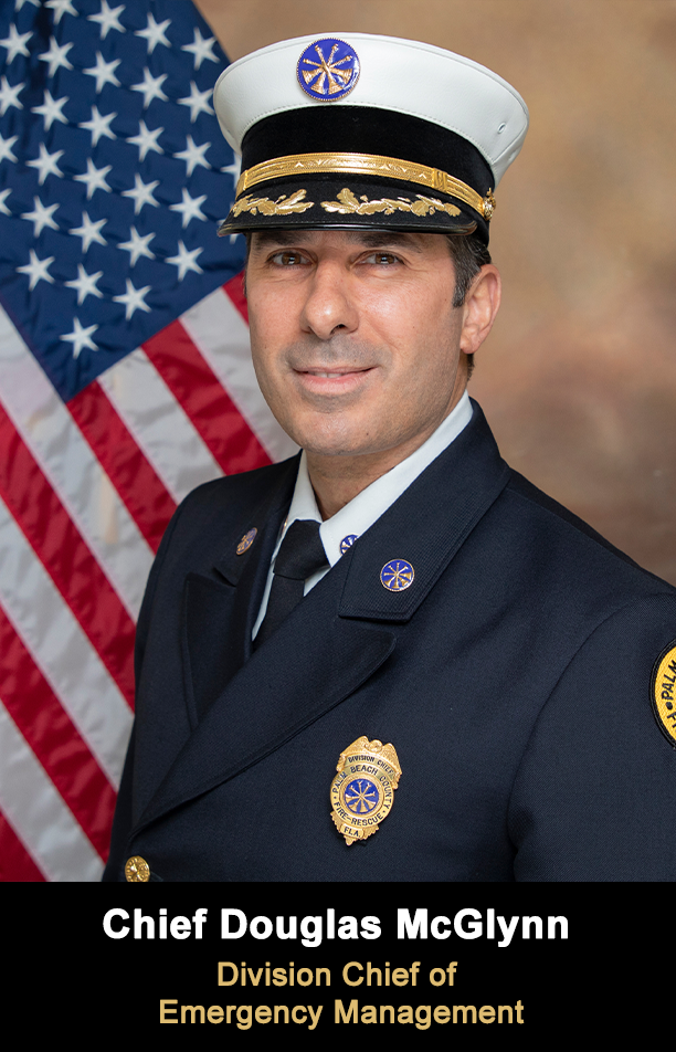 Portrait of Chief Douglas McGlynn - Division Chief of Emergency Management
