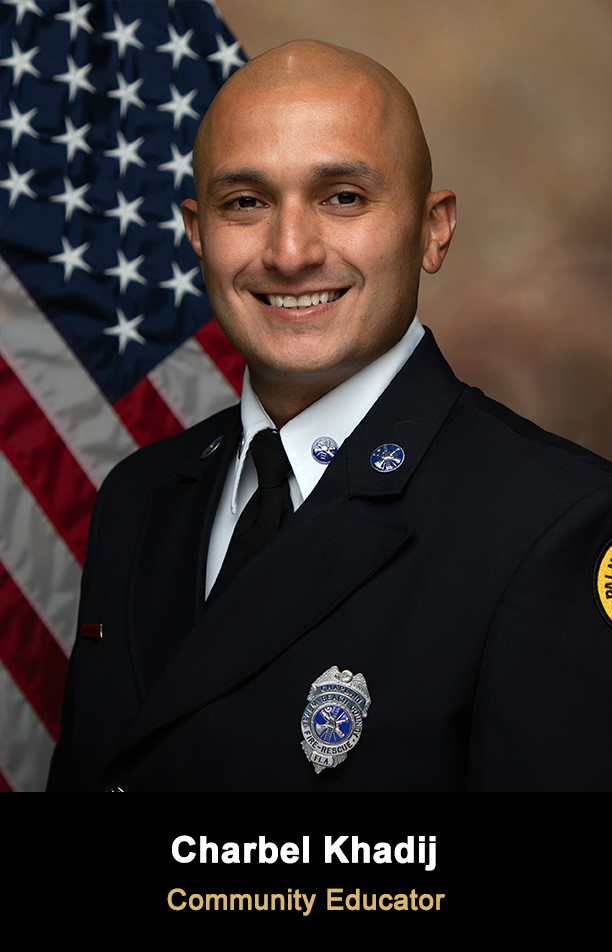 Portrait of Charbel Khadij