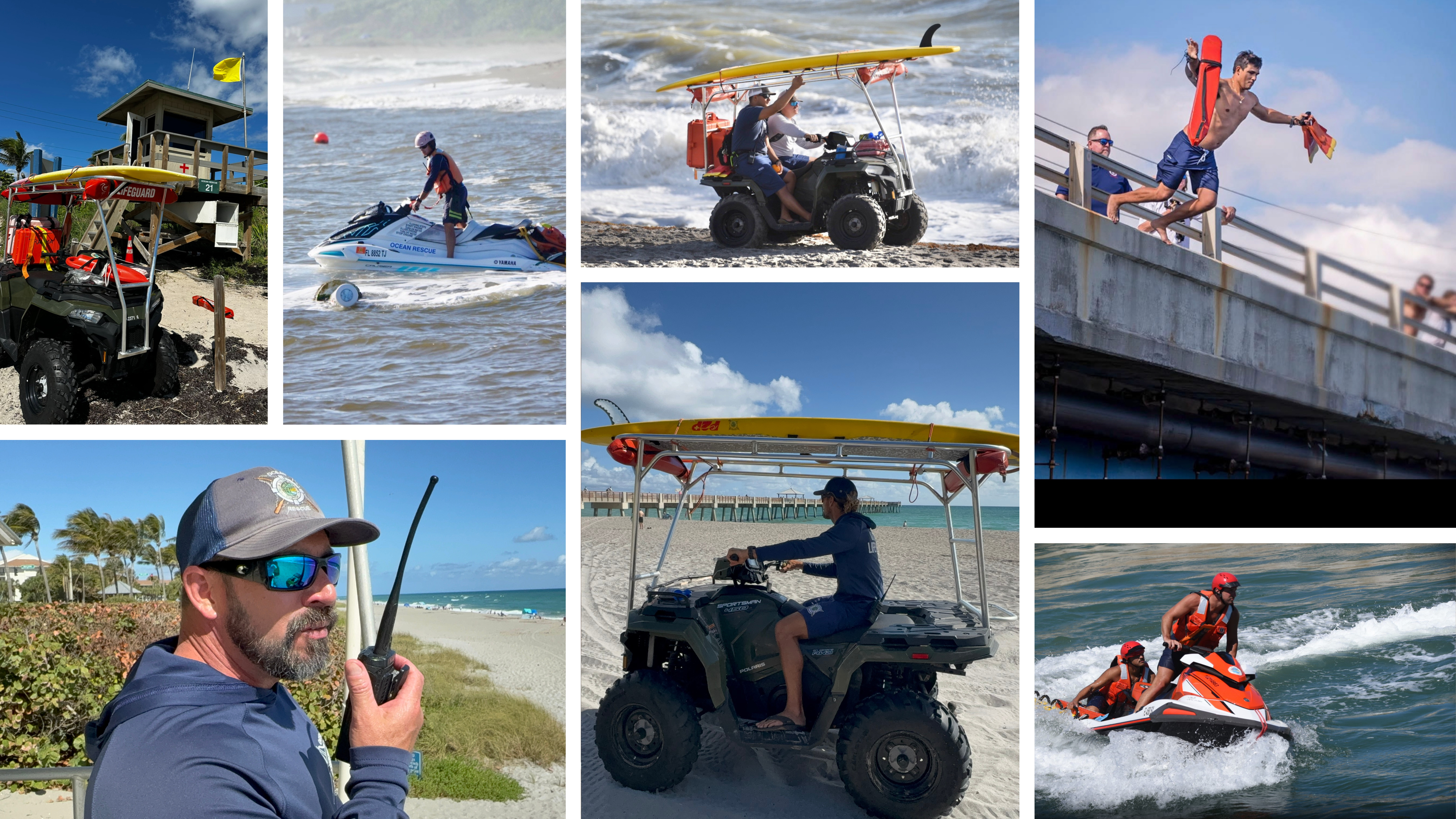 Ocean Rescue - photo collage