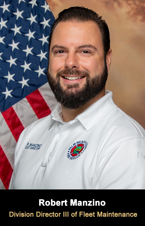 Portrait of Robert Manzino - Division Director III of Fleet Maintenance
