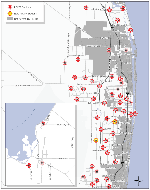 Image of stations Map