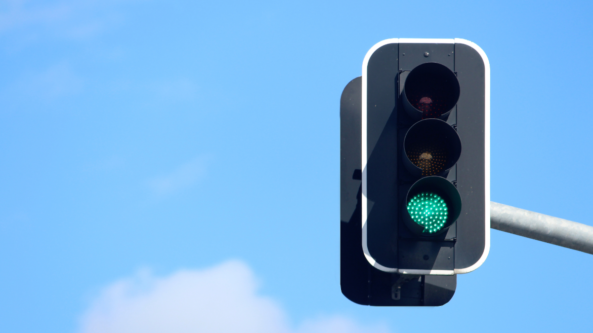 Green traffic light